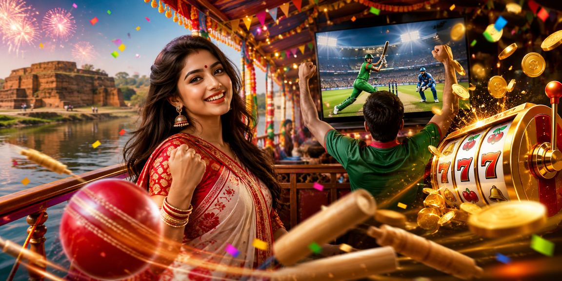 বগুড়ায় পহেলা বৈশাখে ক্রিকেট বেটিং উৎসবের আনন্দ