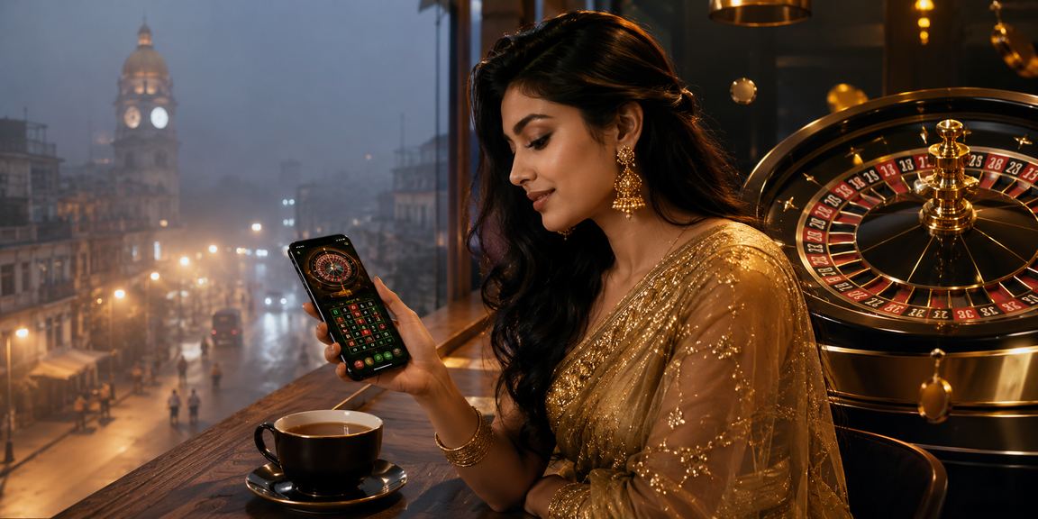 রংপুরের একজন খেলোয়াড় রুলেট টেবিলে বাজি ধরছেন